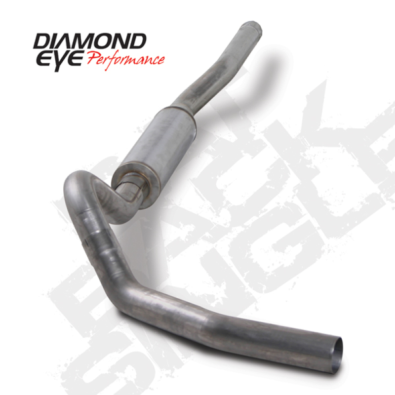 GMC 3500 Performance Exhaust - Diamond Eye Performance - Cat Back Single SS - `06-`07